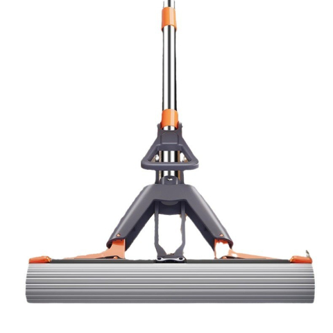 Mop Super Absorbant ZMR® cu Maner Telescopic Reglabil, Sistem Simplu de Stoarcere, Burete Inlocuibil, Ideal pentru Toate Tipurile de Podele – Parchet, Gresie, Marmura, Linoleum, Curatare Eficienta si [2]