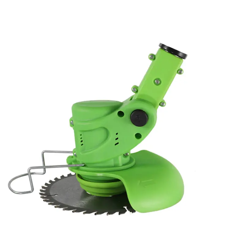 Motocoasa Electrica Profesionala ZMR 48V, 2x Acumulatori 4000mAh, 18000 RPM, Motor 1800W, Disc Metalic 15cm, 2 Cutite Otel, 5 Cutite Plastic, Brat Ajustabil 90-120cm, Cap Rotativ 90°, Autonomie 4h, In [7]