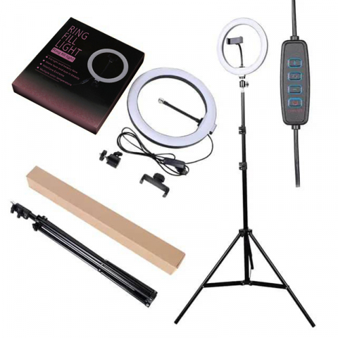 Ring Light LED Multifuncțional – Iluminare Profesională pentru orice Studio! [3]