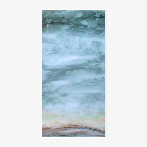 Set 10 Plăci Imitatie Marmură Autoadezive ZMR, 30x60 cm, Model 'Azur Tranquil', Grosime 2 mm, Material PVC Impermeabil, Acoperire: 1,8 mp – Pentru Interioare Moderne și Relaxante - ZMR [1]