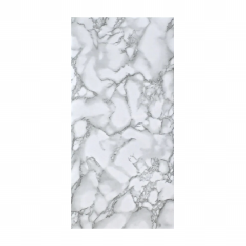 Set 10 Plăci Imitatie Marmură Autoadezive ZMR, 30x60 cm, Model 'Lumina Arctică', Grosime 2 mm, Material PVC Impermeabil, Acoperire: 1,8 mp – Pentru Interioare Rafinate și Moderne - ZMR [2]