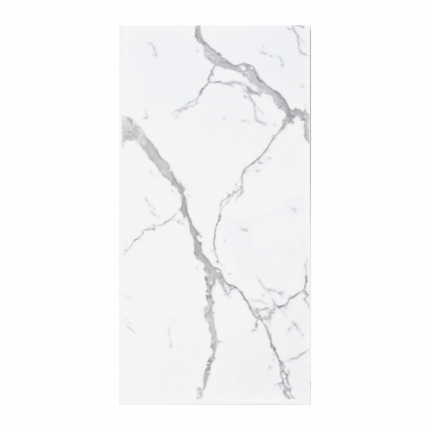 Set 10 Placi Imitatie Marmura Autoadezive ZMR, 30x60 cm, Design 'Marmura Alba', Grosime 2 mm, Material PVC Impermeabil, Acoperire: 1,8 mp – Potrivite pentru Peretii din Bucatarii sau Bai [1]