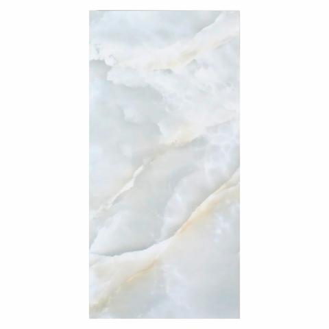 Set 10 Placi Imitatie Marmura Autoadezive ZMR, 30x60 cm, Model 'Marmura Alba', Grosime 2 mm, Material PVC Impermeabil, Acoperire: 1,8 mp – Perfecte pentru Spatii Umede precum Bai sau Bucatarii [1]