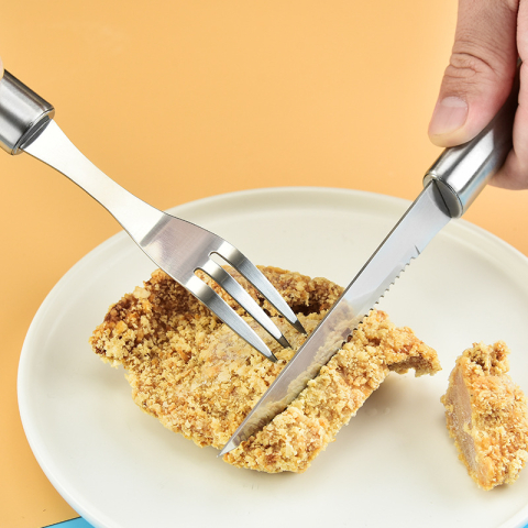 Set ustensile gratar ZMR 26 piese din otel inoxidabil premium cu geanta aluminiu 43x27x8cm – accesorii BBQ profesionale pentru picnic, camping si gatit in aer liber, rezistente la rugina, sigure, usor [2]