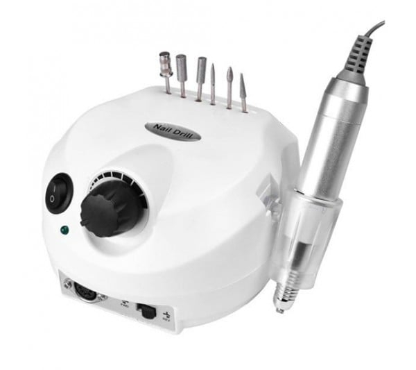 Freza electrica unghii 202 profesionala, 35000 rotatii alb , Pila electrica profesionala [2]