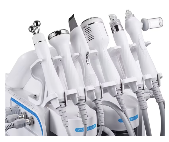 Aparat Profesional Cosmetic Rejuvenare Faciala 7 in 1 Multifunctional, Masca LED, Hidrogenare, Dermabraziune, Hydra Beauty, Anti-Imbatranire, Lifting, Indepartarea ridurilor [5]