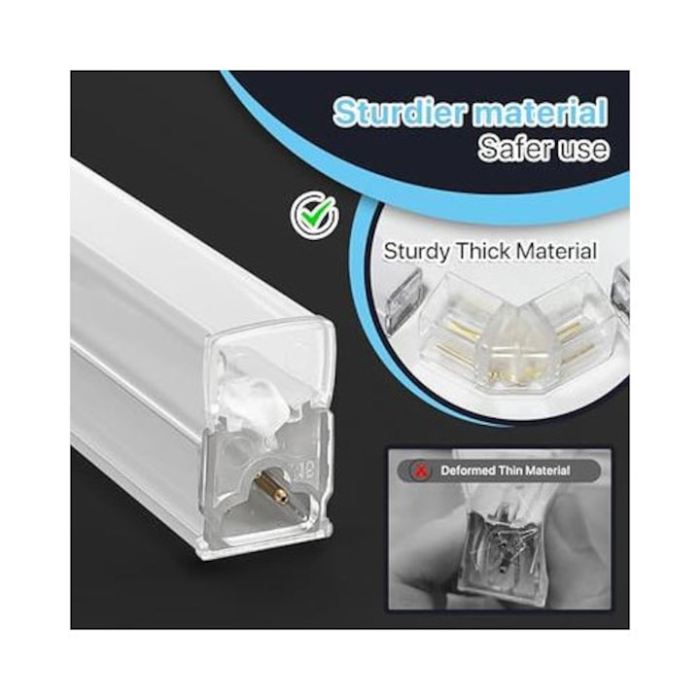 Aplica LED Hexagon HoneyComb, 14 Hexagoane, garaj atelier barbershop 4840x2430cm, 672W, 70000 lumeni [3]