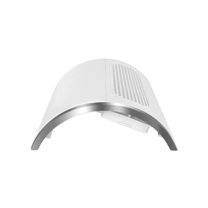 Aspirator de praf, UBX, cu 3 ventilatoare, suport de mana moale si confortabil, 2 saculeti refolosibili, 40W, 34x28x9.5cm, alb [2]