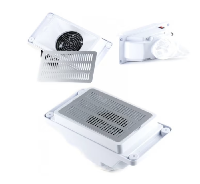 Aspirator incorporabil masa manichiura, colector praf unghii, 30w ZoePRO COOL [2]