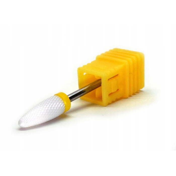 Capat pentru freza, Con taietor ceramic foarte fin, galben [4]