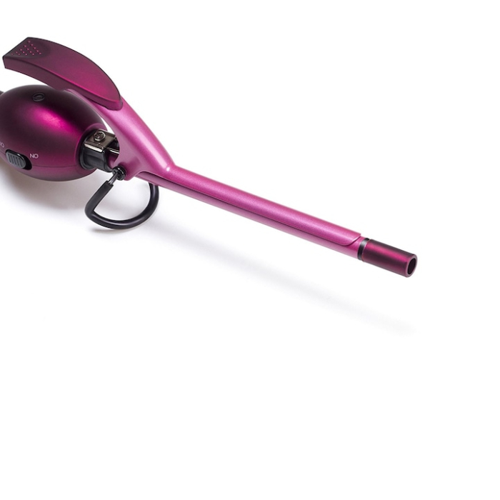 et Ondulator Par Profesional Perfect Ceramic Bucle Afro 13cm Barrel Perfect, 45W, 50-230 grade, Roz [7]