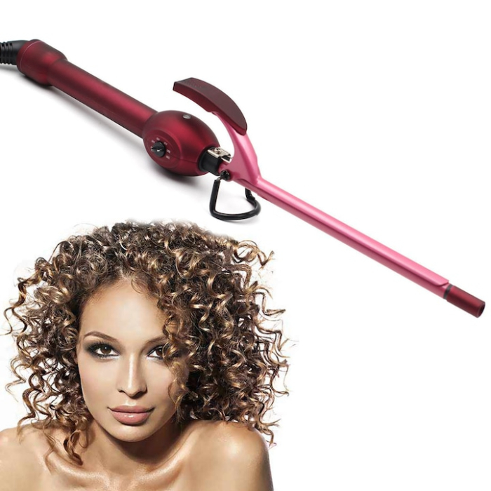 et Ondulator Par Profesional Perfect Ceramic Bucle Afro 13cm Barrel Perfect, 45W, 50-230 grade, Roz [3]