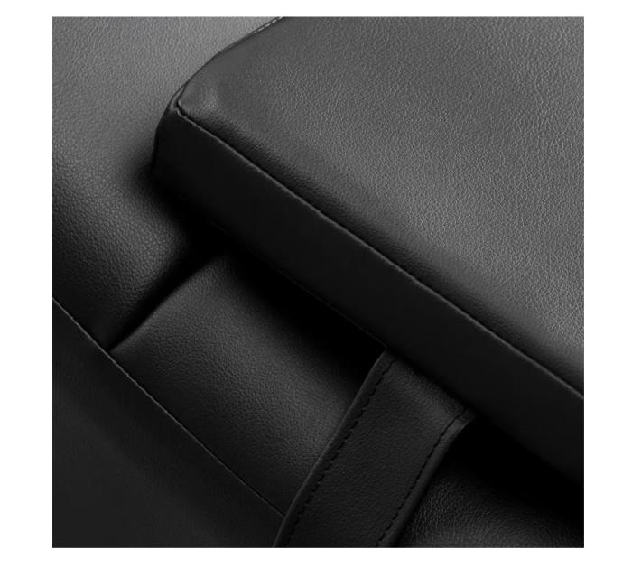 Fotoliu de relaxare, ZoePRO COOL, canapea cosmetica, perne suplimentare, negru 180x70cm [6]