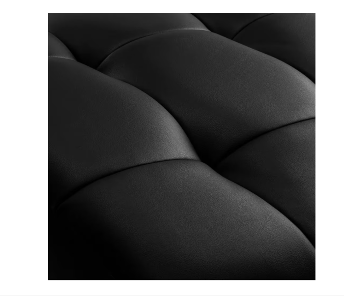 Fotoliu de relaxare, ZoePRO COOL, canapea cosmetica, perne suplimentare, negru 180x70cm [4]