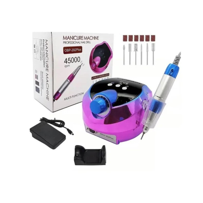 Freza Unghii 202 digital, 45.000 RPM, 80W - Profesionala [2]