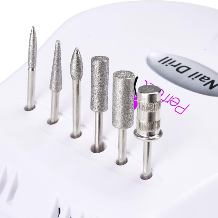 Freza Unghii Electrica Profesionala EN202-White, 30.000 Rpm, Alba [6]