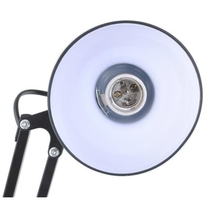Lampa birou cu suport, culoare neagra, putere maxima 60 W, soclu E27 [5]