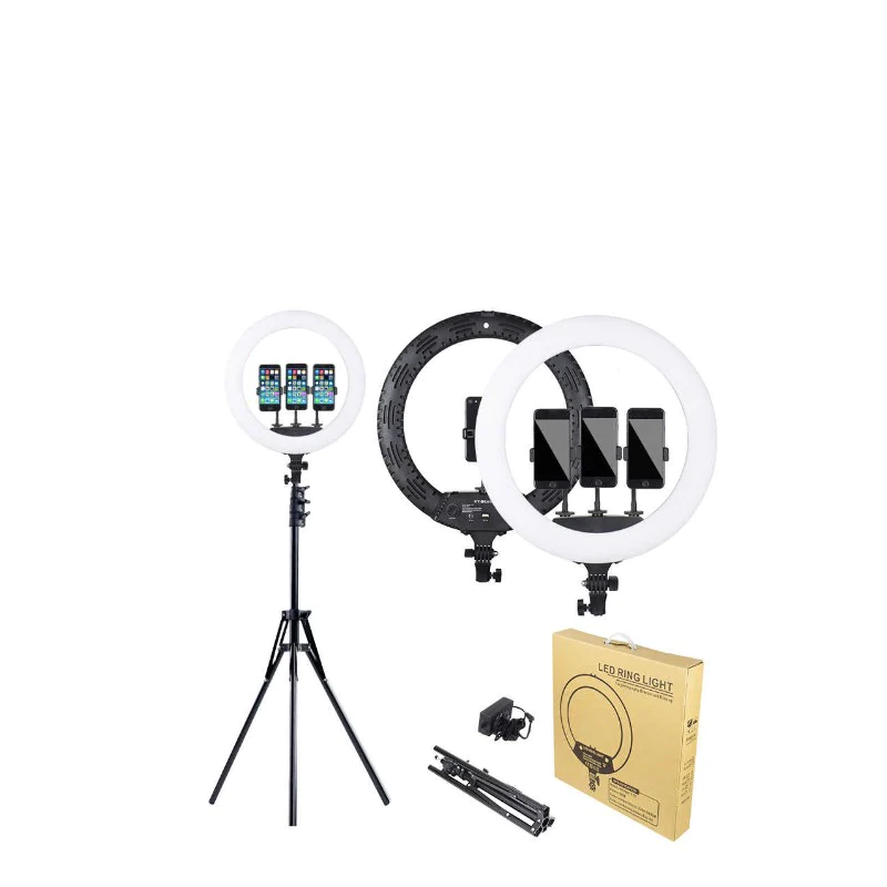 Lampa circulara LED cu trepied, geanta, Ring Light HQ14N [2]
