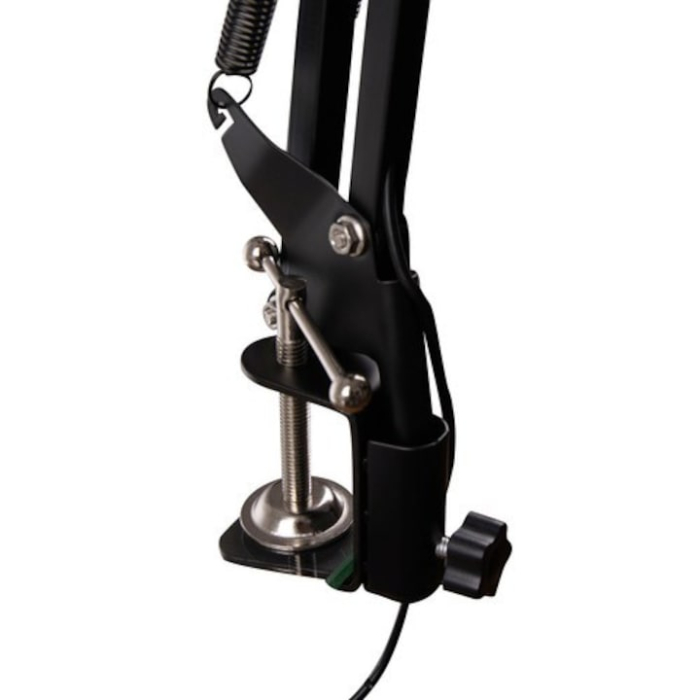 Lampa cu Lupa Izoxis, Iluminare LED, Alimentare USB, Rotunda, 10 niveluri de intensitate a luminii, culoare lumina rece, neutra, calda, 65 x 15 x 5 cm, culoare negru [8]