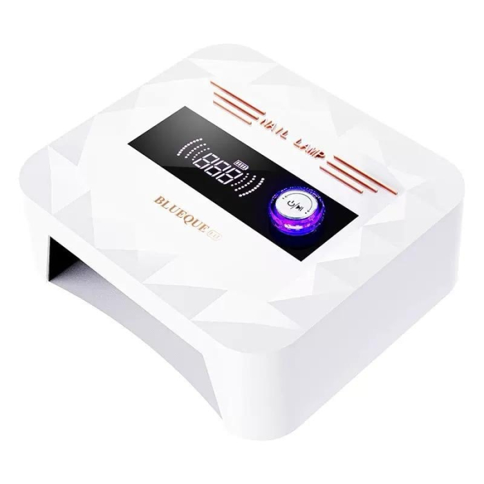 Lampa de unghii, UV, cronometru, functie de memorie, afisaj mare, continuitate puternica, senzor inteligent, 20x22x8cm, alb [2]