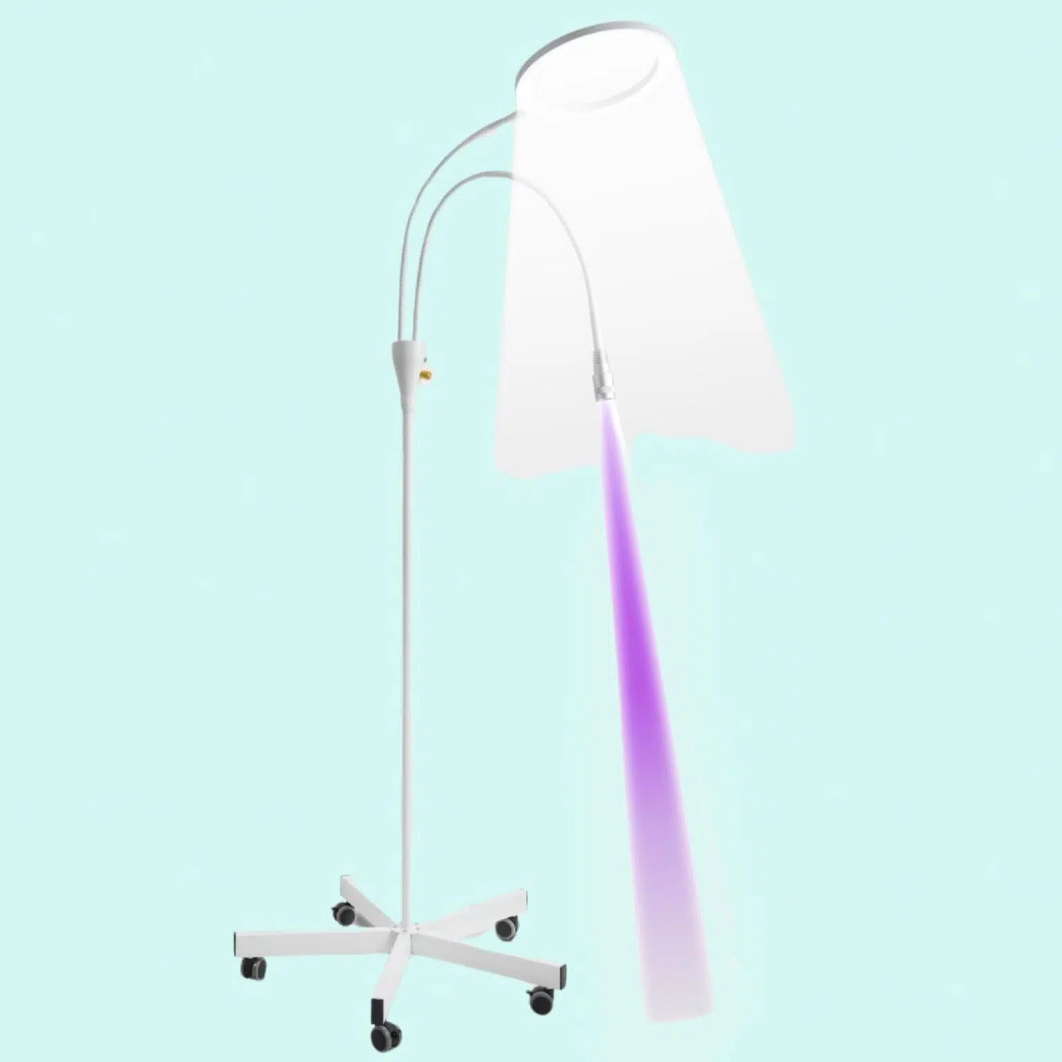 Lampa Led cosmetica, Lampa Ring Light cu luminozitate reglabilă și focalizare pentru adeziv pentru gene, Lampa profesionala gene [2]