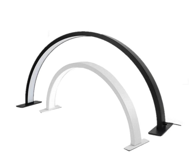 Lampa LED semiluna pentru masa | 50w, 72cm L, 35cm H -(NEGRU) [2]