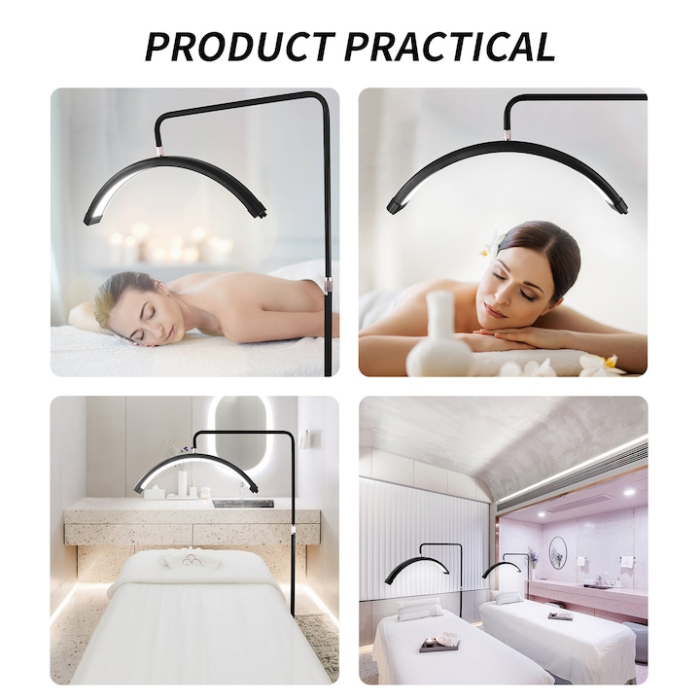 Lampa Profesionala Led Semiluna, Gene, Dermopicmentare, Manichiura, Negru, ZoePRO COOL [6]