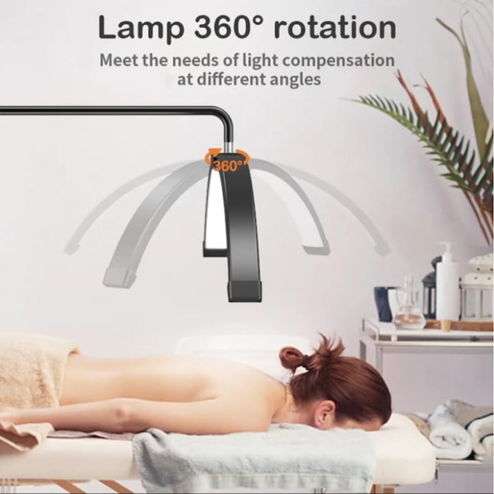 Lampa Profesionala Led Semiluna, Gene, manichiura ZoePRO COOL ALB 26 Inch [3]