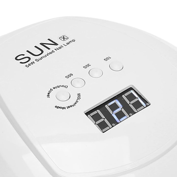 Lampa UV pentru uscare unghii Sun, 54W, LED, pentru maini si picioare [6]