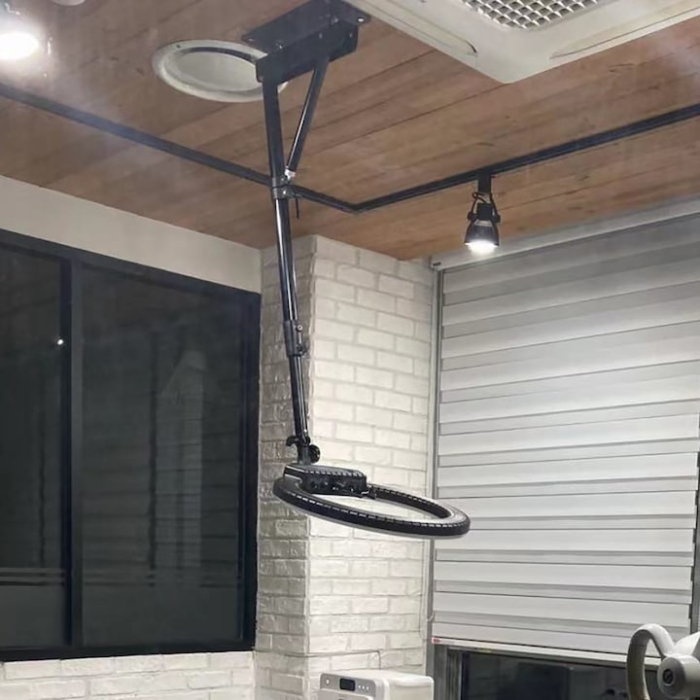 Lumina LED cu Brat Mobil, Bi-color 3200K-5600K, Intensitate Reglabila, Set cu Suport, 74-136cm ZoePRO COOL [2]