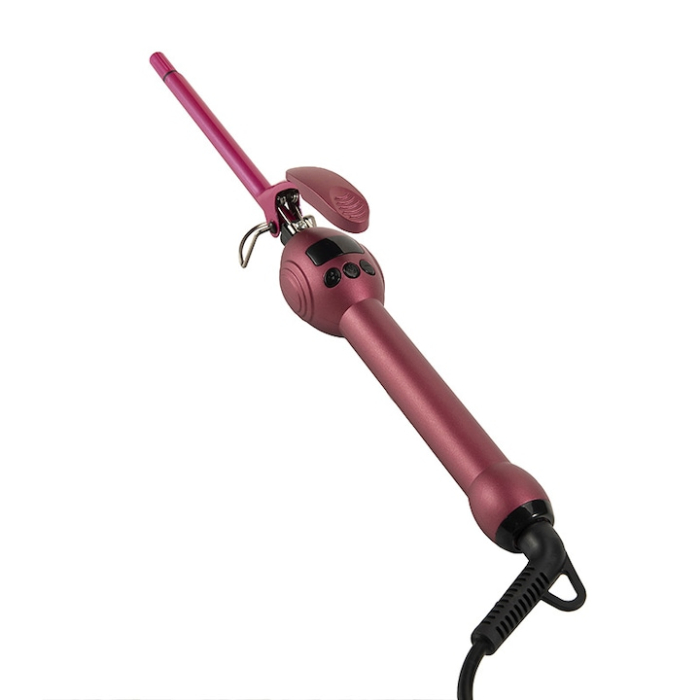 Ondulator Profesional ZoePRO COOL pentru Bucle Afro - Ceramic, 9mm, 230 grade, Roz [2]