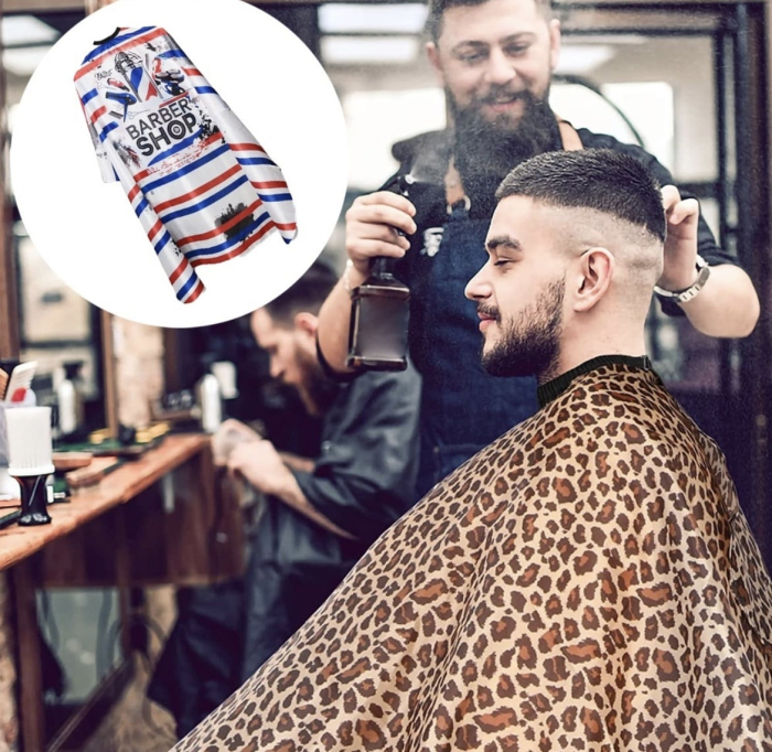 Pelerina de tuns BGHYHYHI, impermeabil, reutilizabil, pentru salon [5]