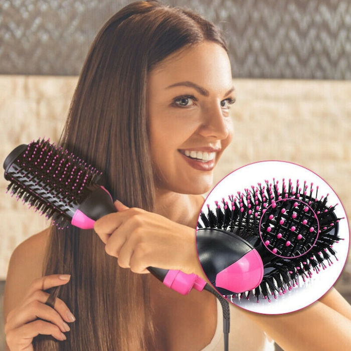 Perie electrica pentru volum cu aer cald One Step 3in1, uscator, perie, ondulator,1000 W, tehnologie Ionica, 3 trepte de temperatura [4]