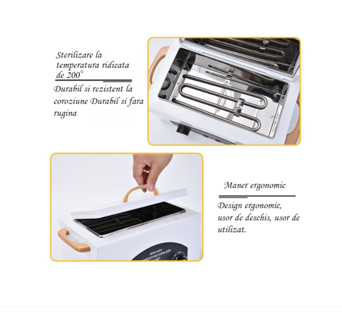 Pupinel CALIBRAT ETALONARE, sterilizator cu aer cald 220 grade CH-360T [6]