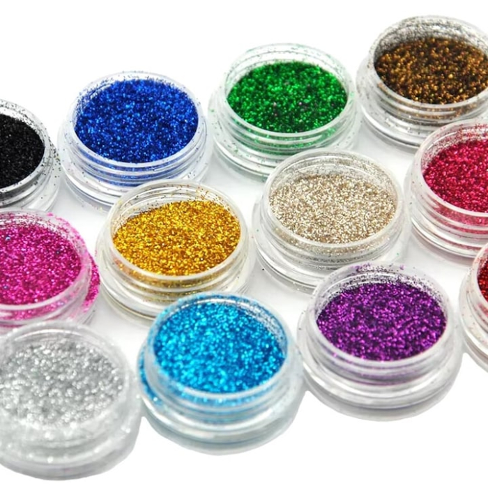 Set 12 Decor unghii tip sclipici, Sela [4]