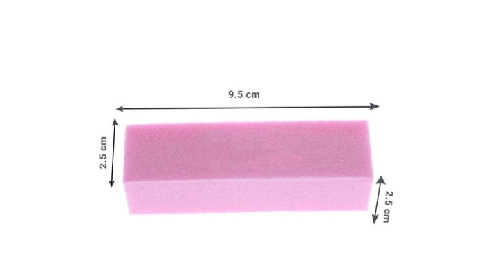 Set Buffer pentru unghii, 10 bucati, ROZ [2]