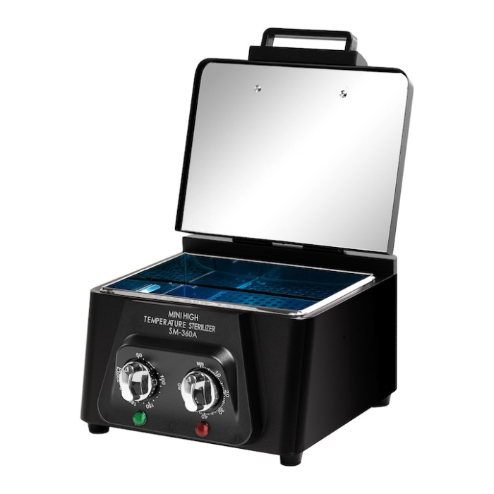 Sterilizator inalta temperatura SM-360A, 2.6L, 50-220°C, 10-60 minute, negru, 27x24.5x17.2cm [2]