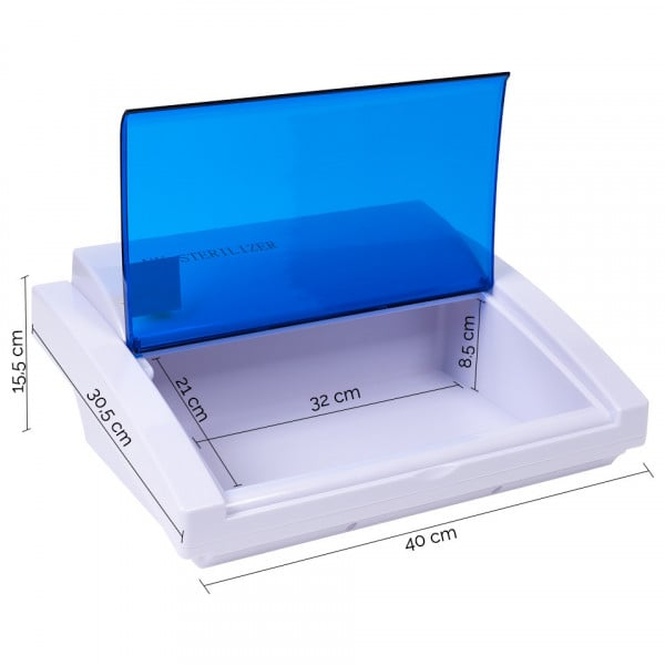 Sterilizator UV mare cu trapa si gratar pentru ustensile manichiura si coafor [4]