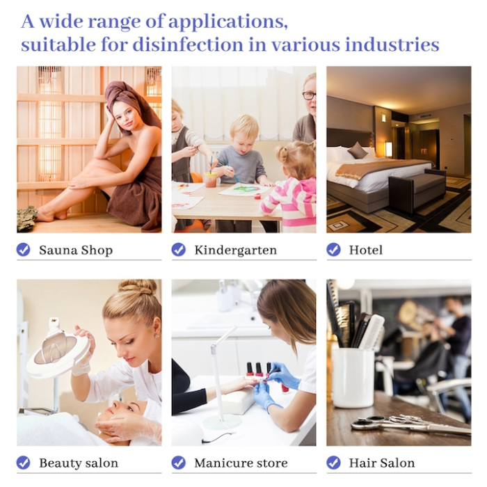 Sterilizator UV, sterilizator pentru ustensile manichiura si coafor, Axroad Mall, Maner de tragere, Comutator cu un singur buton, Antivirus dublu, Pentru magazine de sauna, gradinite, hoteluri si salo [6]