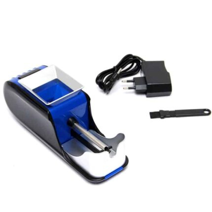 Aparat de facut tigari - Aparat Electric Profesional de Facut Tigari SIKS, Injector de Tutun, Design Ergonomic, Accesorii Incluse, Compact, Culoare Albastru