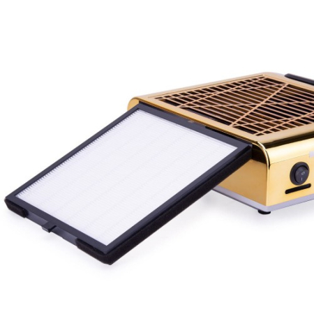 Aspirator colectare praf cu filtru 80w- auriu [2]