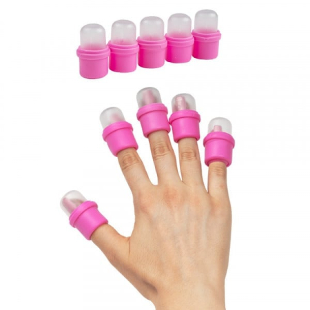 Accesorii manichiura/pedichiura - Capsule pentru Degete - Set 10 bucati