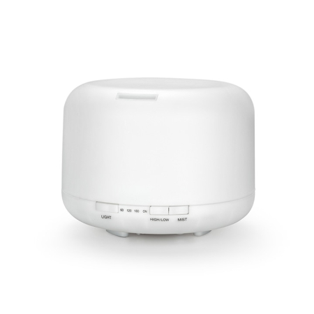 Difuzor Aromaterapie Faintec, Pentru Purificarea Aerului, Cu 7 culori LED, 300ml, Silentios, Alb [1]