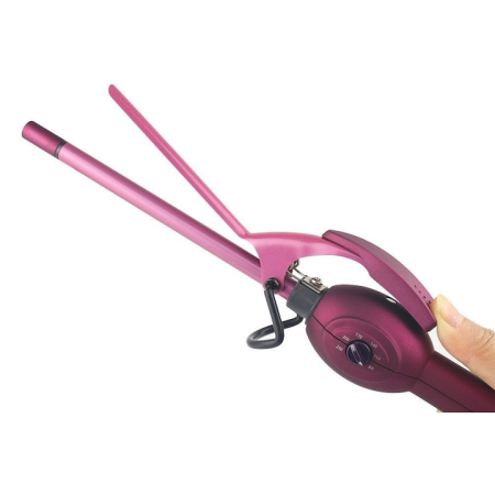 et Ondulator Par Profesional Perfect Ceramic Bucle Afro 13cm Barrel Perfect, 45W, 50-230 grade, Roz [3]