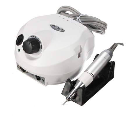 Freza electrica unghii 202 profesionala, 35000 rotatii alb , Pila electrica profesionala [2]