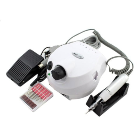 Freza Profesionala Pila electrica manichiura, 35.000 rpm, pila electrica unghii, alb ZoePRO COOL [1]