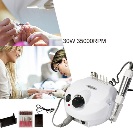 Freza unghii profesionala, pila electrica 35000 rpm, pentru manichiura gel, acryl, oja semipermanenta, buz [7]