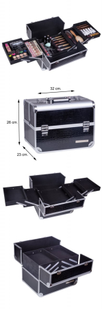 Geanta Cosmetice, Manechiura Medie 6281 Negru [1]