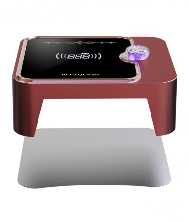 Lampa de unghii, UV, cronometru, functie de memorie, afisaj mare, continuitate puternica, senzor inteligent, 20x22x8cm, rosu [1]