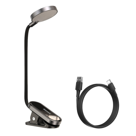 Lampi Birou - Lampa LED pentru birou Baseus Comfort Reading Mini Clip DGRAD-0G, 3 W, 4000 k